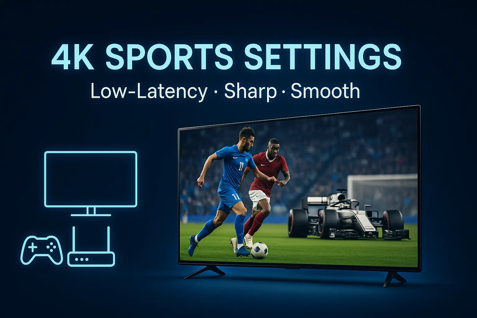 Best 4K Sports Picture & Streaming Settings for Aroma IPTV