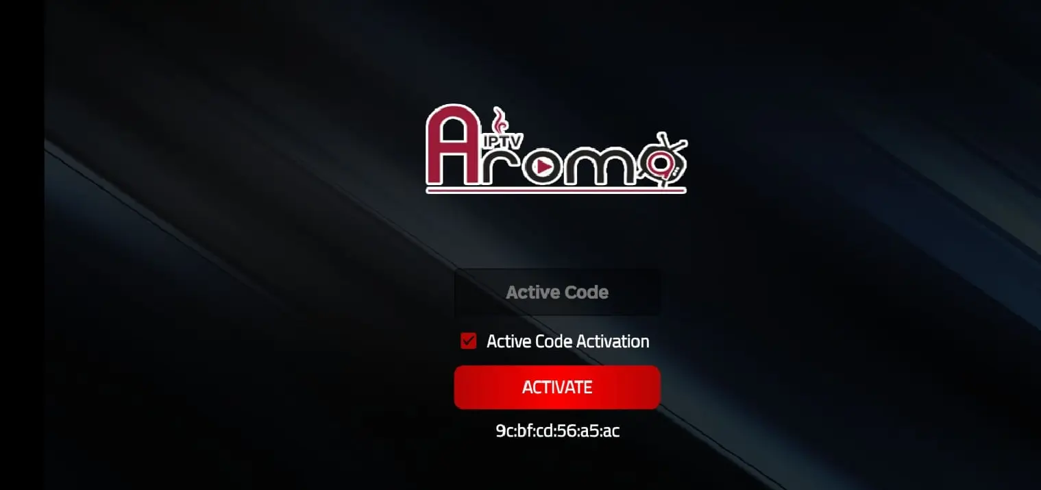Aroma TV app streaming on smart TV and mobile